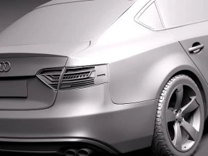 Audi S5 Sportback 2012 3D Model