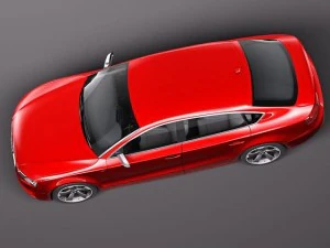 Audi S5 Sportback 2012 3D Model