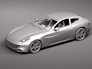 Ferrari FF 2012 Modelo 3D
