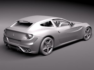 Ferrari FF 2012 Modelo 3D