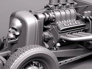 F1929 Devil 3D Model