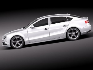 Audi A5 Sportback 2012 Model 3D