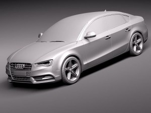 Audi A5 Sportback 2012 Model 3D