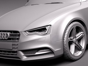 Audi A5 Sportback 2012 Model 3D