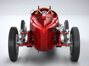 Alfa Romeo P3 1932 3D Model