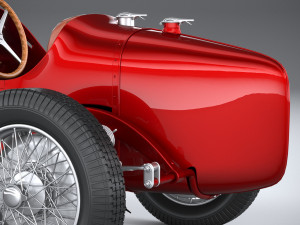 Alfa Romeo P3 1932 3D 모델