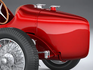 Alfa Romeo P3 1932 3D Model