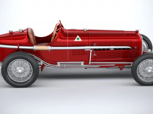 Alfa Romeo P3 1932 3D Model