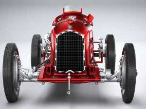 Alfa Romeo P3 1932 3D Model