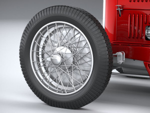 Alfa Romeo P3 1932 3D 모델