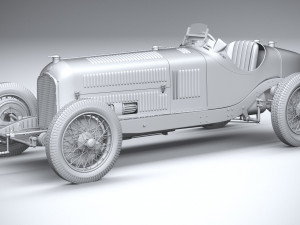 Alfa Romeo P3 1932 3D 모델