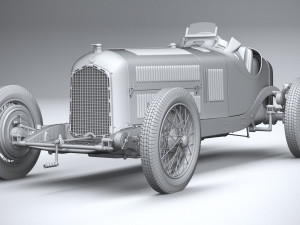 Alfa Romeo P3 1932 3D 모델