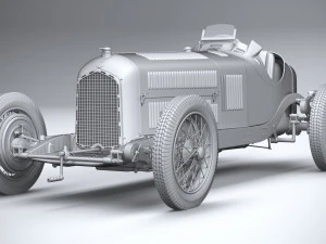 Alfa Romeo P3 1932 3D Model