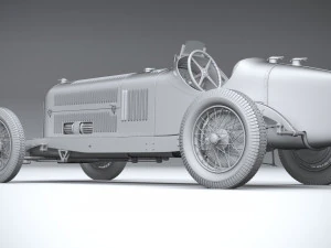Alfa Romeo P3 1932 3D Model