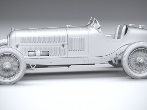 Alfa Romeo P3 1932 3D 모델