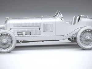 Alfa Romeo P3 1932 3D Model