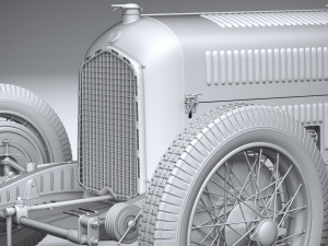 Alfa Romeo P3 1932 3D 모델