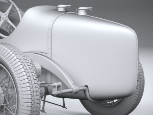 Alfa Romeo P3 1932 3D 모델
