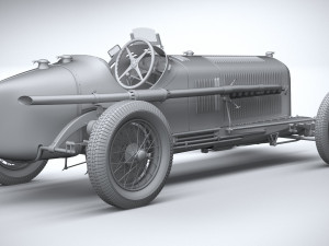 Alfa Romeo P3 1932 3D 모델