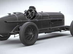 Alfa Romeo P3 1932 3D 모델
