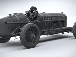 Alfa Romeo P3 1932 3D Model