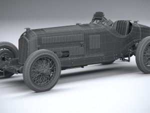 Alfa Romeo P3 1932 3D 모델