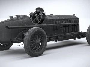 Alfa Romeo P3 1932 3D Model