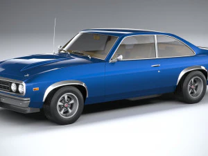 Cup&ecirc; gen&eacute;rico 1978 com interior Modelo 3D