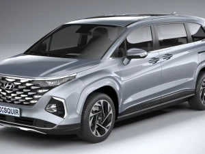 Hyundai Custo 2021 3D Model