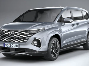 Hyundai Custo 2021 3D Model