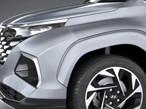 Hyundai Custo 2021 3D Model