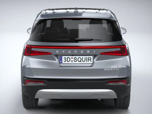 Hyundai Custo 2021 3D Model