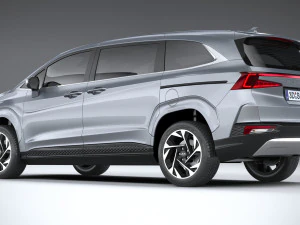 Hyundai Custo 2021 3D Model
