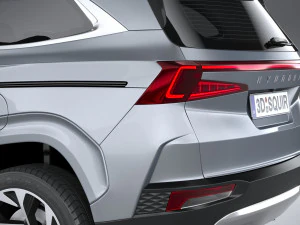 Hyundai Custo 2021 3D Model