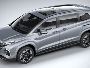 Hyundai Custo 2021 3D Model