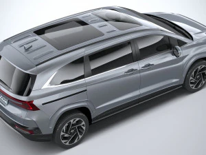 Hyundai Custo 2021 3D Model