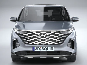Hyundai Custo 2021 3D Model