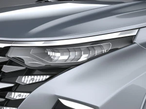 Hyundai Custo 2021 3D Model