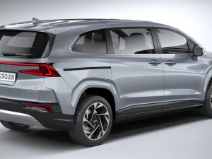 Hyundai Custo 2021 3D Model
