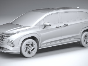 Hyundai Custo 2021 3D Модель