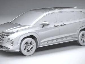 Hyundai Custo 2021 3D Model