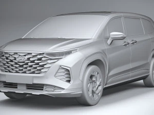 Hyundai Custo 2021 3D Model