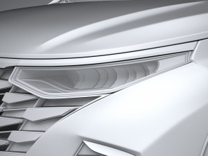 Hyundai Custo 2021 3D Модель