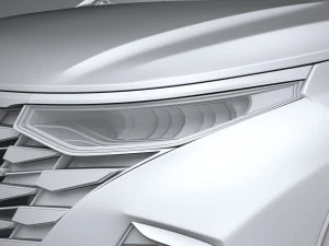 Hyundai Custo 2021 3D Model