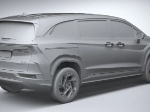 Hyundai Custo 2021 3D Model