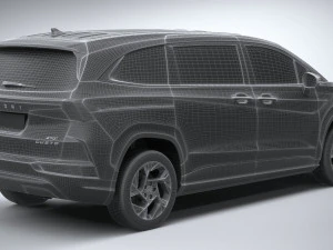 Hyundai Custo 2021 3D Model