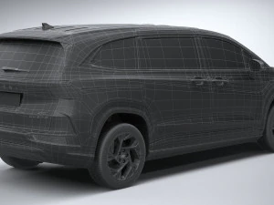 Hyundai Custo 2021 3D Model