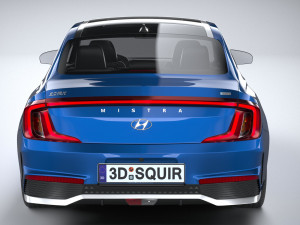 Hyundai Mistra EV 2022 3D Model