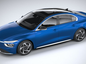 Hyundai Mistra EV 2022 3D Model