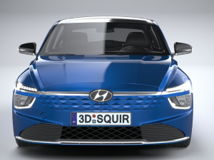 Hyundai Mistra EV 2022 3D Model
